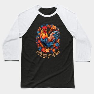 Rooster Baseball T-Shirt